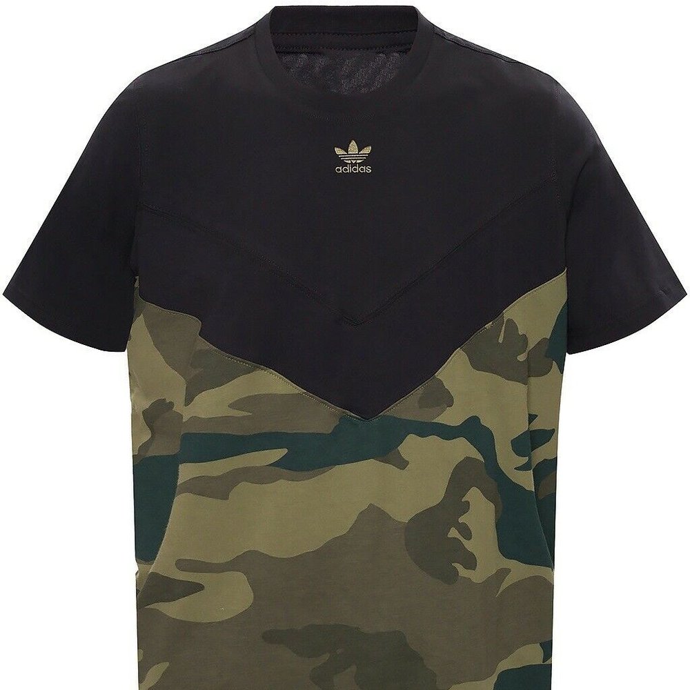 Adidas Originals Blocked Camo Trefoil T-Shirt